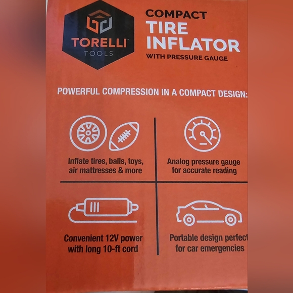 Torelli Compact Tire Inflator - Picture 3 of 3
